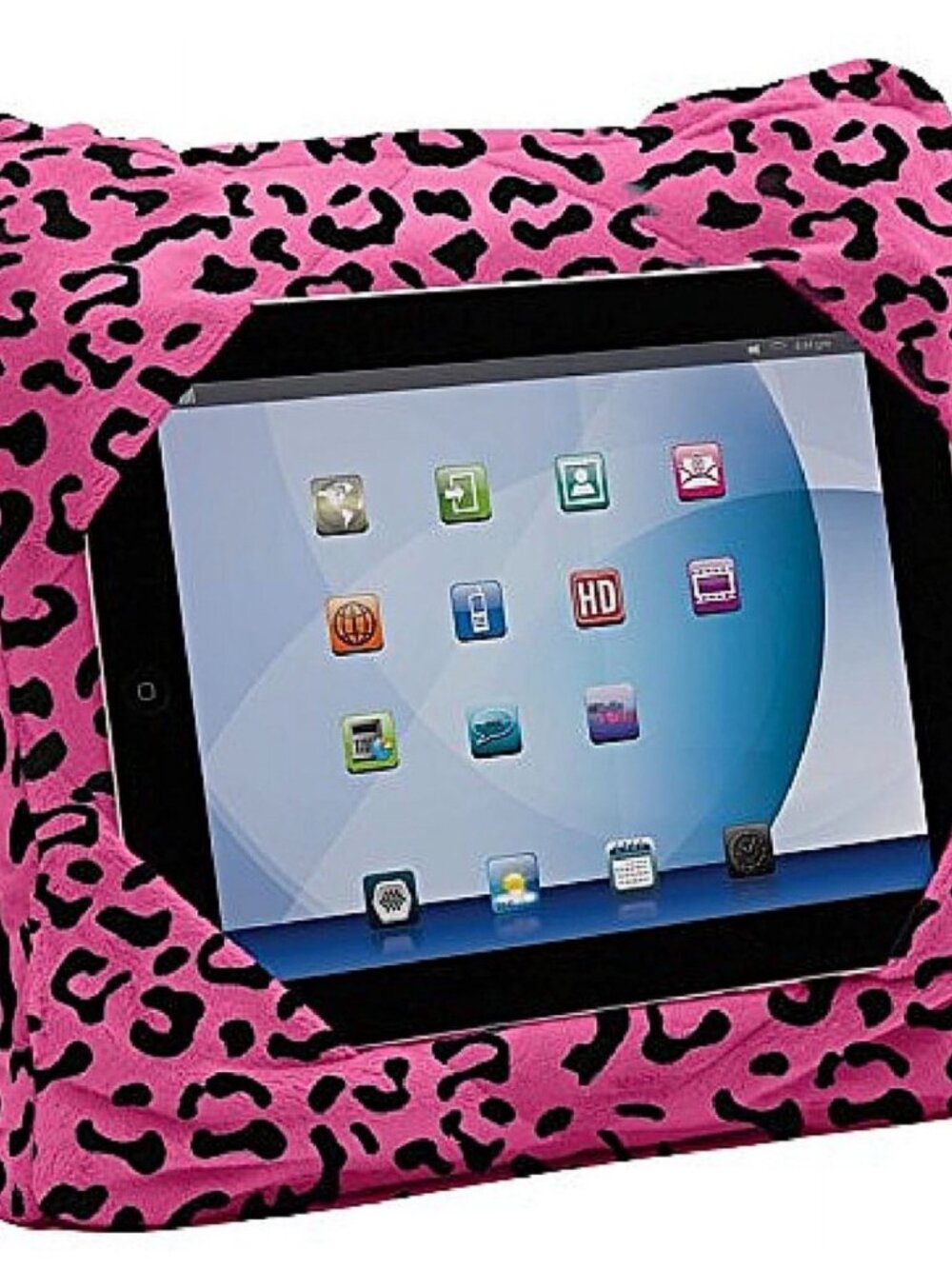 As Seen On TV GoGo Pillow, Travel Pillow, Pink Leopard - New (Not in box)